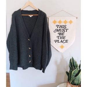 American Eagle Oversized Cardigan